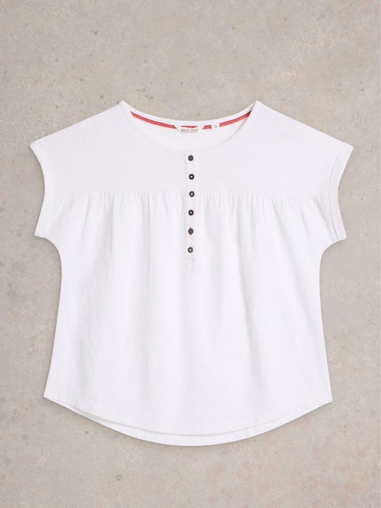 White Stuff Bethany 100% Cotton Pusero - Image 5 of 6