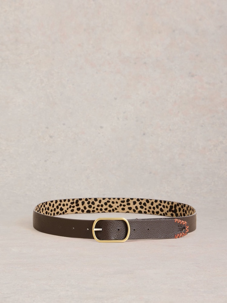 White Stuff Reversible Leather Belt - Imagen 2 de 3
