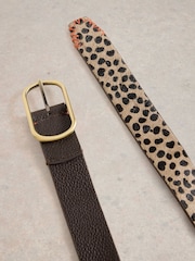 White Stuff Reversible Leather Belt - Imagen 3 de 3