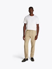 Natural - Calças de linho Tommy Hilfiger Harlem - Imagem 3 de 7