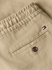 Natural - Calças de linho Tommy Hilfiger Harlem - Imagem 7 de 7