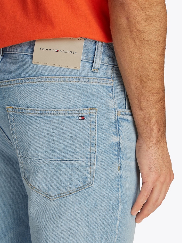 Tommy Hilfiger Blue Light Denton Straight Jeans - Image 4 of 6
