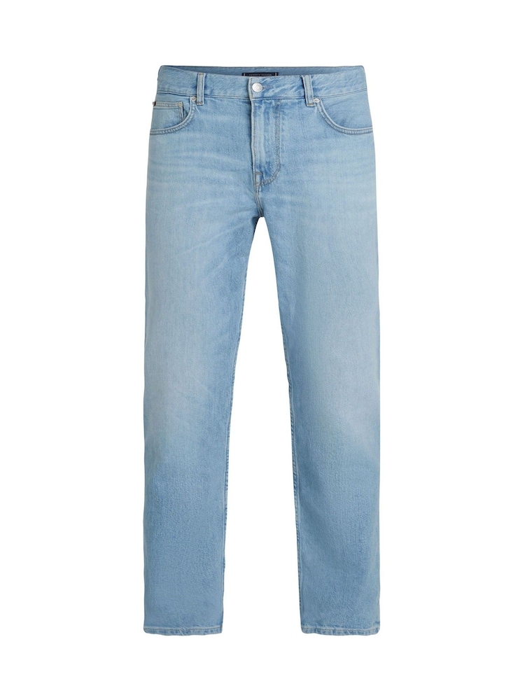 Tommy Hilfiger Blue Light Denton Straight Jeans - Image 5 of 6