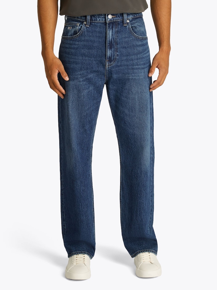 Темно-синий - Прямые джинсы с классической талией Tommy Jeans Otis - Image 1 of 7