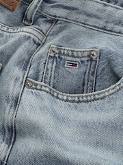 Tommy Jeans Blue Charlie Mid Rise Loose Fit Jeans - Image 7 of 7