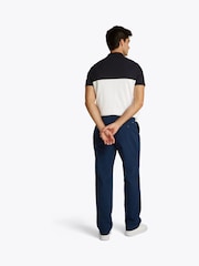 Tommy Hilfiger Blue Murray Herringbone Chino Trousers - Image 3 of 7