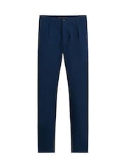 Tommy Hilfiger Blue Murray Herringbone Chino Trousers - Image 5 of 7