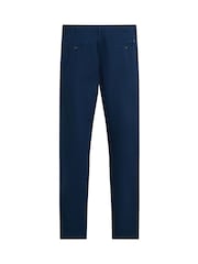 Tommy Hilfiger Blue Murray Herringbone Chino Trousers - Image 6 of 7