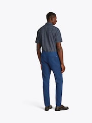 Azul - Calças de linho Tommy Hilfiger Harlem - Imagem 3 de 7