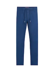 Azul - Calças de linho Tommy Hilfiger Harlem - Imagem 5 de 7