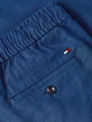Azul - Calças de linho Tommy Hilfiger Harlem - Imagem 7 de 7