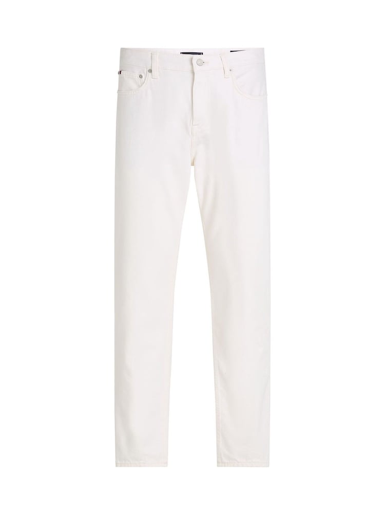 Tommy Hilfiger White Regular Mercer Straight Jeans - Image 5 of 6