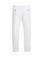 Белый - Брюки чинос с узором "в елочку" Tommy Hilfiger Murray - Изображение 5 из 6