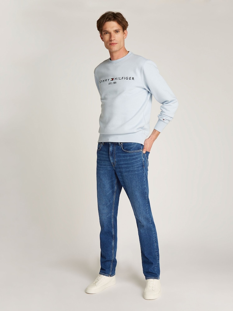 Azul - Vaqueros rectos Mercer de Tommy Hilfiger de corte regular - Imagen 2 de 6