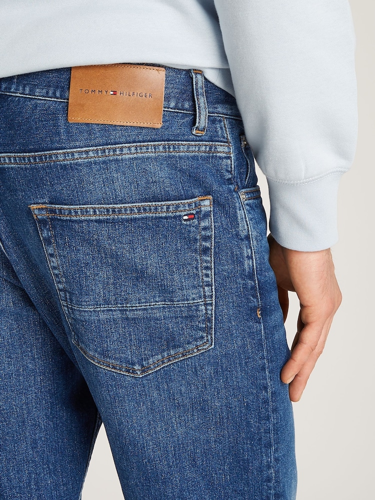 Tommy Hilfiger Blue Regular Mercer Straight Jeans - Image 4 of 6