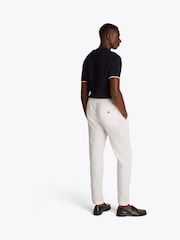 Branco - Calças de linho Tommy Hilfiger Harlem - Imagem 3 de 7