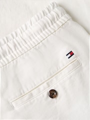 Branco - Calças de linho Tommy Hilfiger Harlem - Imagem 7 de 7