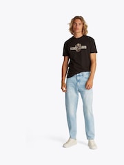 Tommy Jeans Blue Isaac Relaxed Tapered Jeans - Image 2 of 7