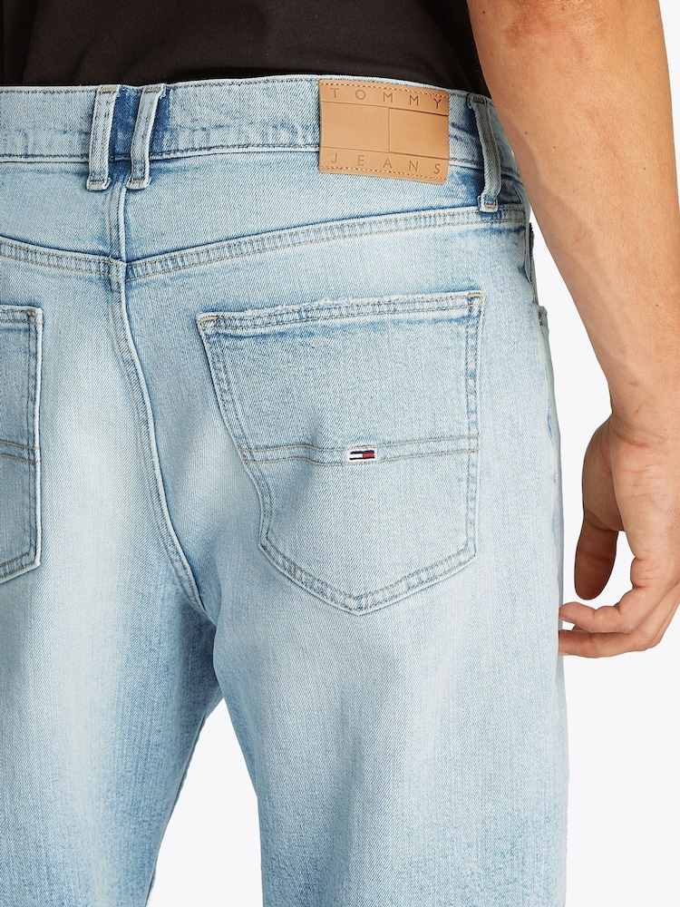 Bleu - Tommy Jeans - Isaac - Jean fuselé décontracté - Image 4 of 7