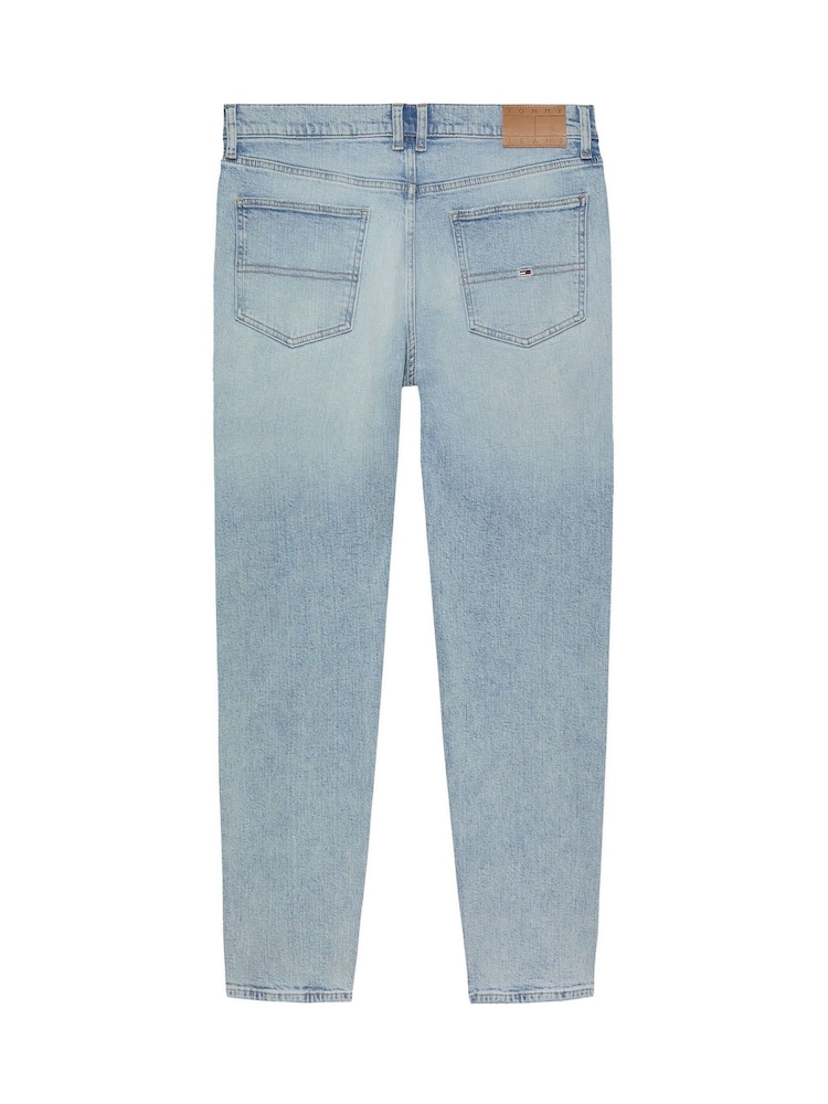 Bleu - Tommy Jeans - Isaac - Jean fuselé décontracté - Image 6 of 7