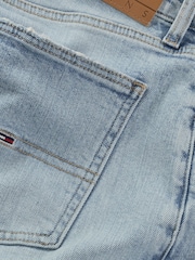 Tommy Jeans Blue Isaac Relaxed Tapered Jeans - Image 7 of 7