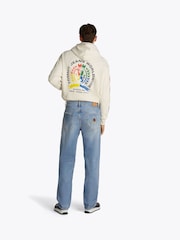 Tommy Jeans Blue Jaimie Relaxed Straight Jeans - Image 3 of 7