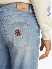 Tommy Jeans Blue Jaimie Relaxed Straight Jeans - Image 4 of 7