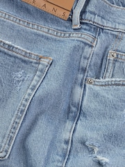 Tommy Jeans Blue Jaimie Relaxed Straight Jeans - Image 7 of 7