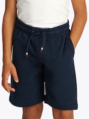 Tommy Hilfiger Blue Mini Colourblock Top And Short Set - Image 3 of 5