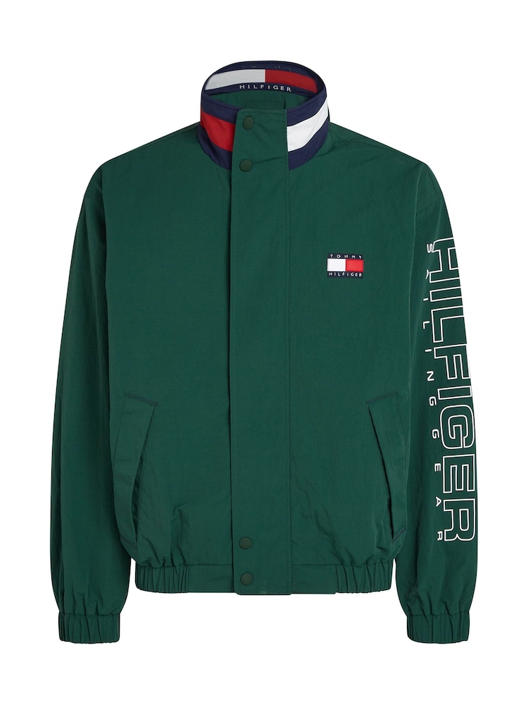 Tommy Hilfiger Green GI Sailing Reversible Jacket - Image 1 of 5
