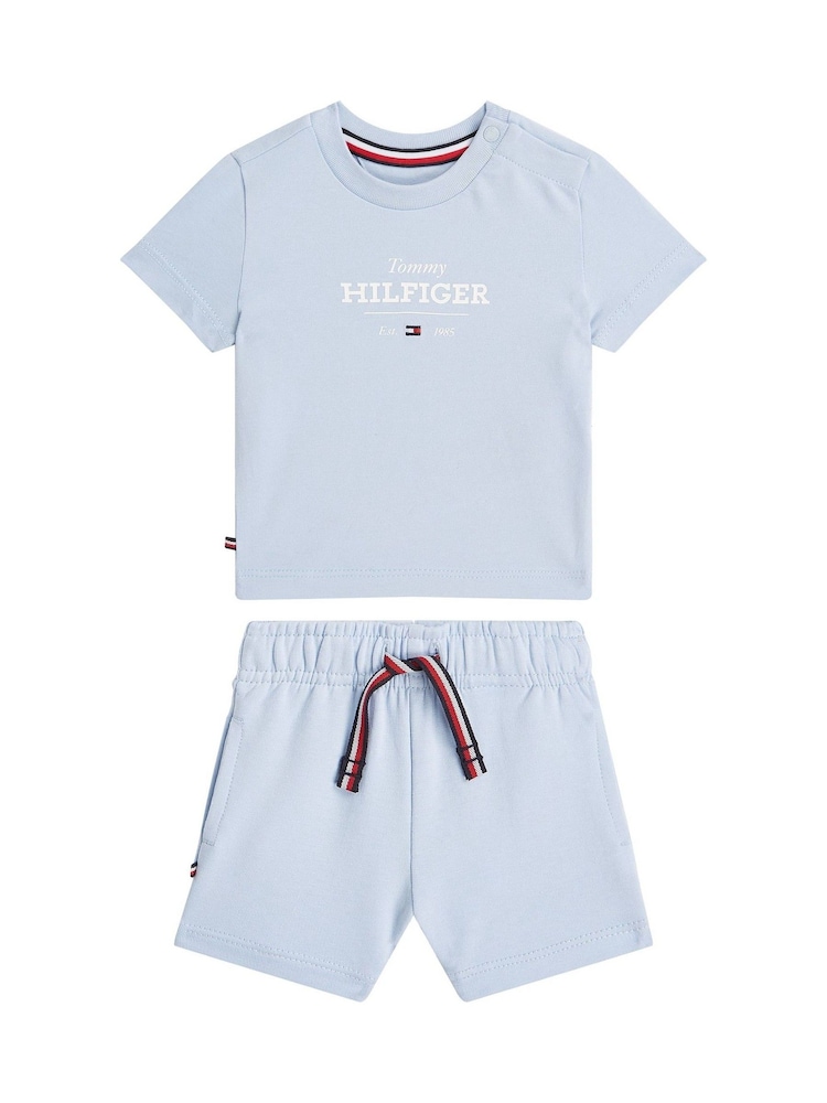 حزمة من تيشرت وشورت Monotype من Tommy Hilfiger - صورة 1 من 2