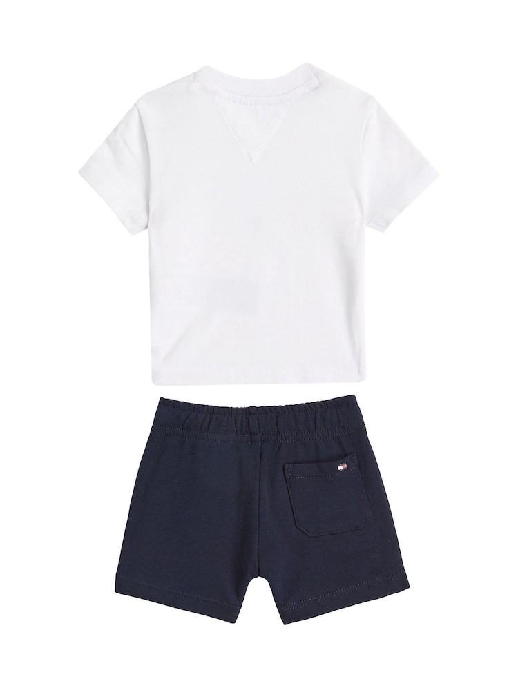 حزمة من تيشرت وشورت Monotype من Tommy Hilfiger - صورة 2 من 2