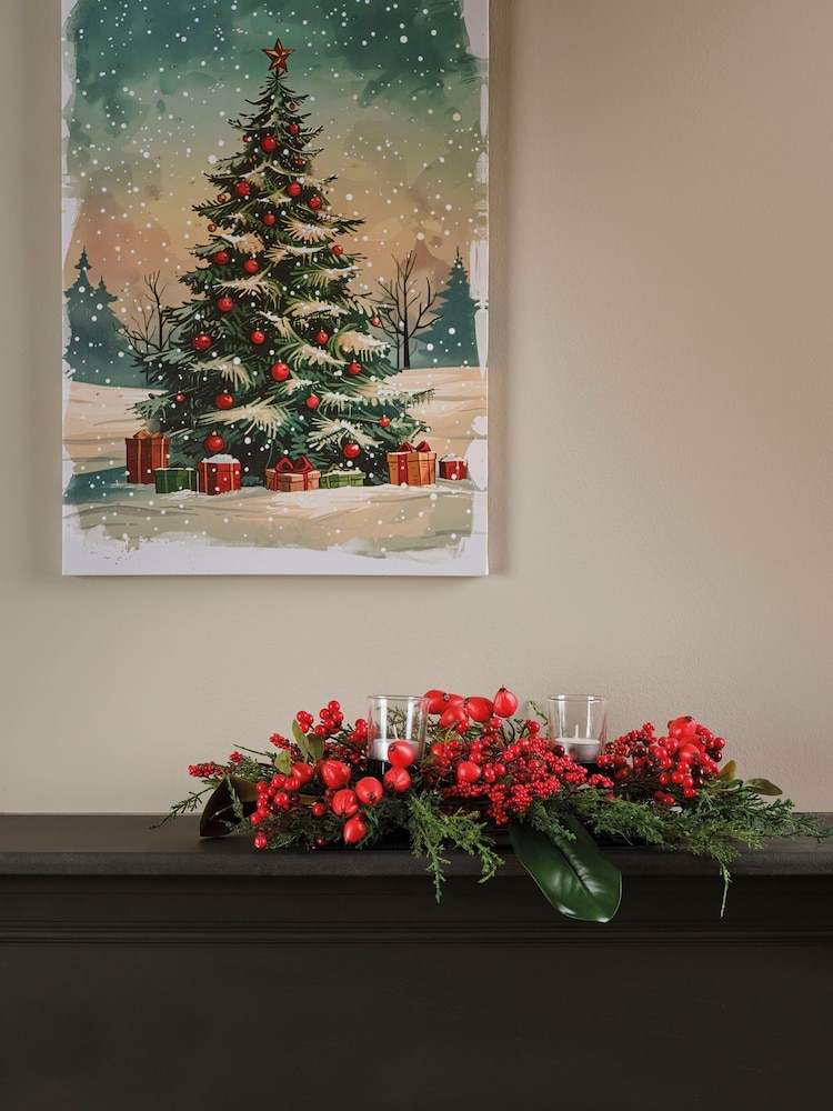 Everlands rdeča Berry Table Top Dekoracija - Slika 1 iz 3