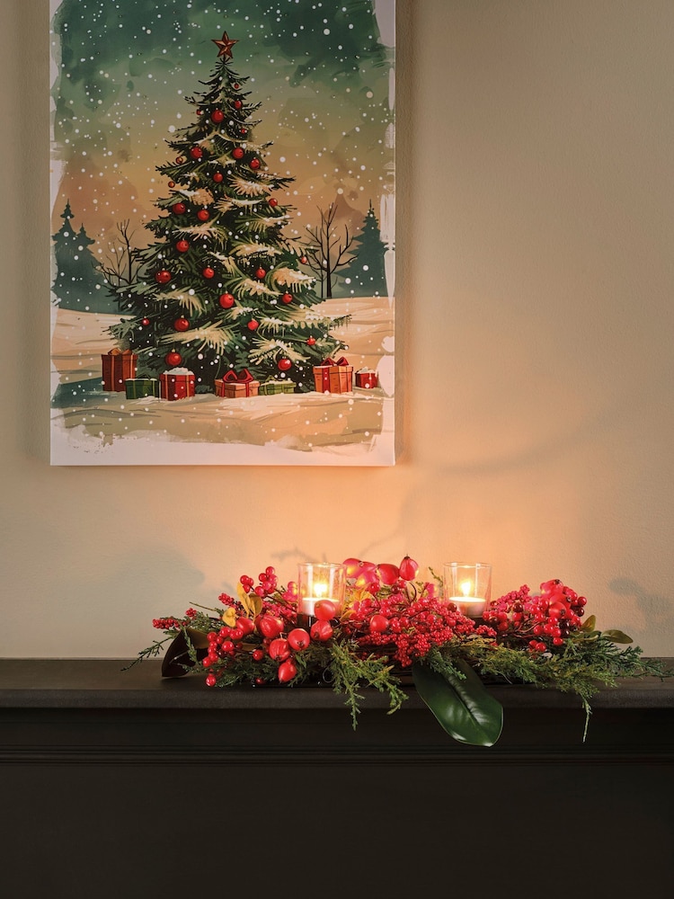 Everlands Red Berry Table Top Decoration - Image 2 of 3 Everlands Red Berry Table Top Decoration - Image 2 of 3