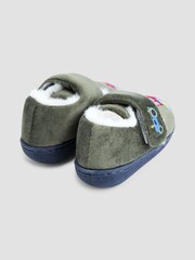 JoJo Maman Bébé Green Slipper Shoes - Image 2 of 4