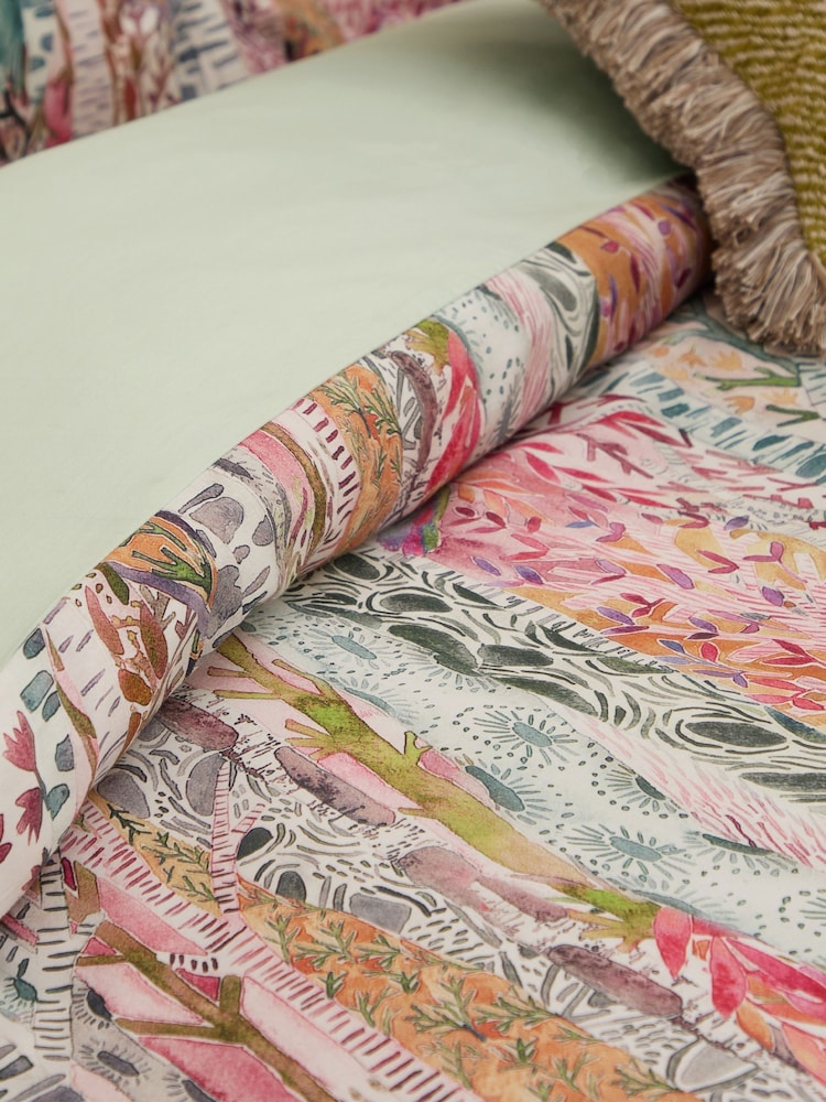 Voyage Maison Blush Whimsical Tale Printed Duvet Set - Image 3 of 4