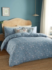 Wylder Blue Bronte Printed Floral Duvet Set - Image 1 of 3