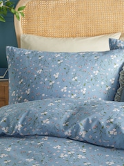 Wylder Blue Bronte Printed Floral Duvet Set - Image 2 of 3