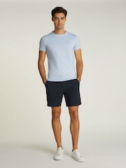 Sininen - Tommy Hilfiger Slim Stretch- Cotton T-paita - Kuva 1 / 7