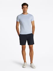 Sininen - Tommy Hilfiger Slim Stretch- Cotton T-paita - Kuva 2 / 7