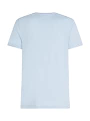 Sininen - Tommy Hilfiger Slim Stretch- Cotton T-paita - Kuva 6 / 7