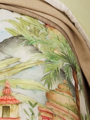 Voyage Maison Green Eden Ruins Printed Duvet Set - Image 4 of 5