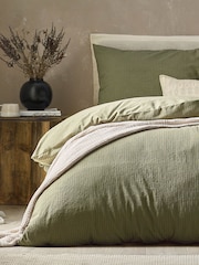 Yard Malton Stripe 100% Cotton Duvet Set - Imagen 3 de 3
