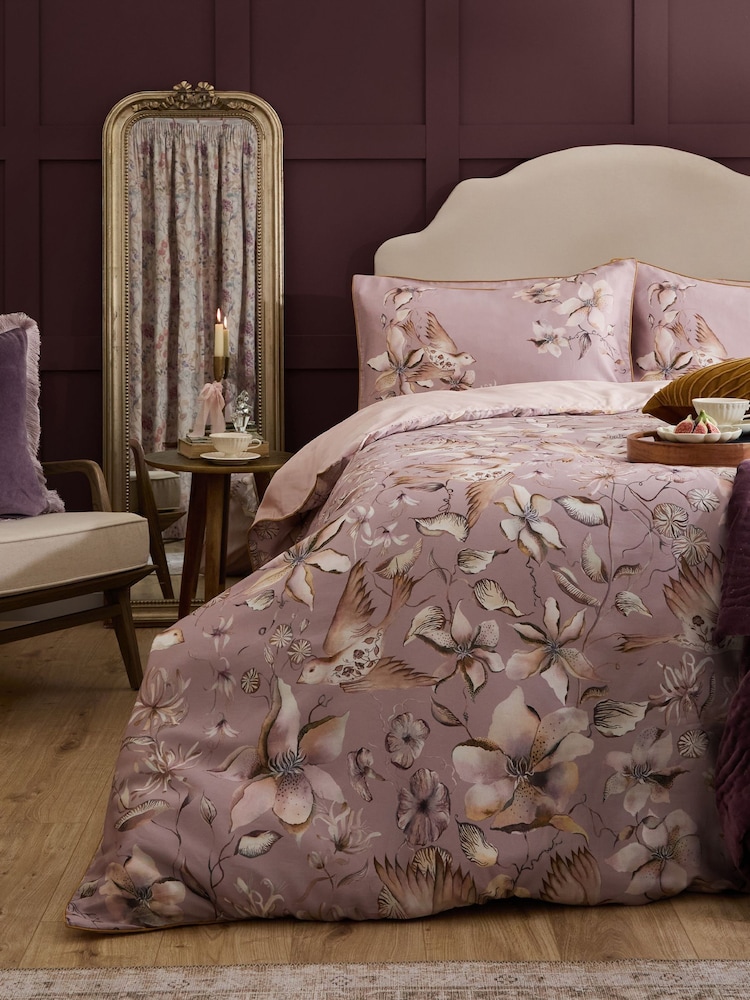 Voyage Maison Multicolour Floella Printed Piped Duvet Set - Image 1 of 4
