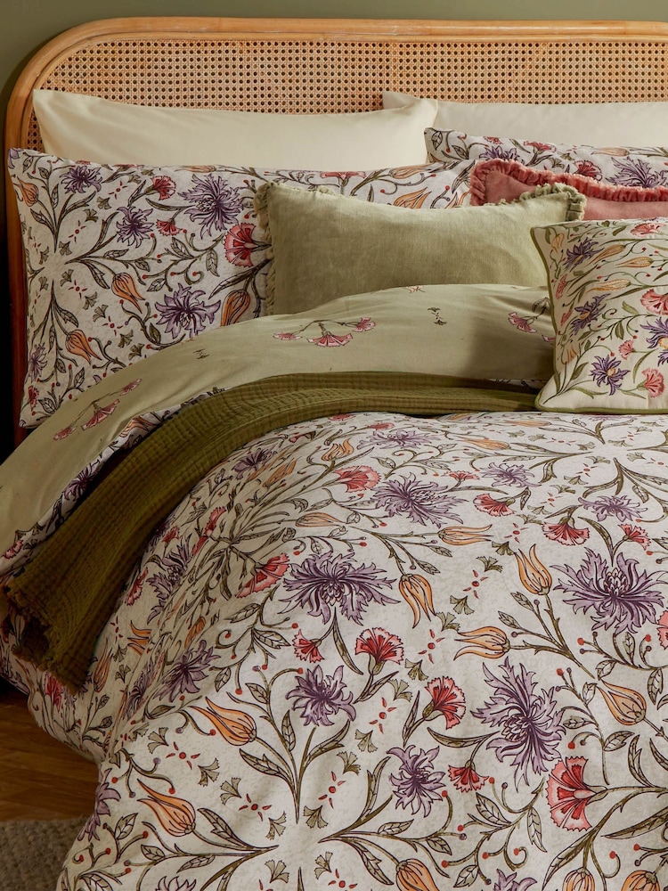 Wylder Linen Tilda Floral Printed Duvet Set - Image 3 of 3