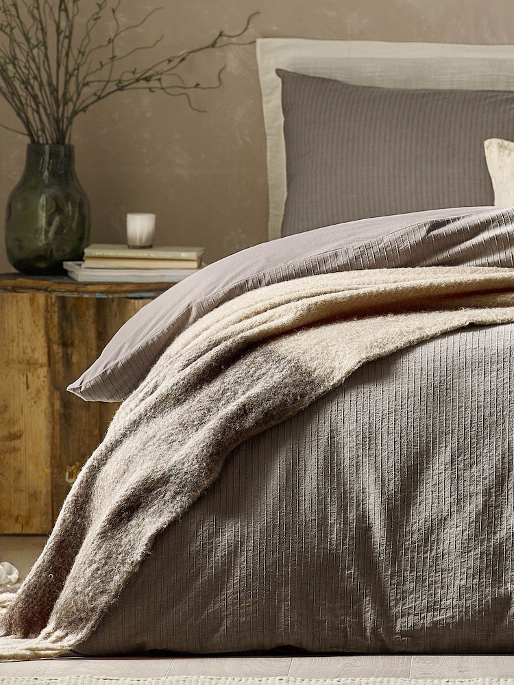 Yard Malton Stripe 100% Cotton Duvet Set - Imagen 2 de 4