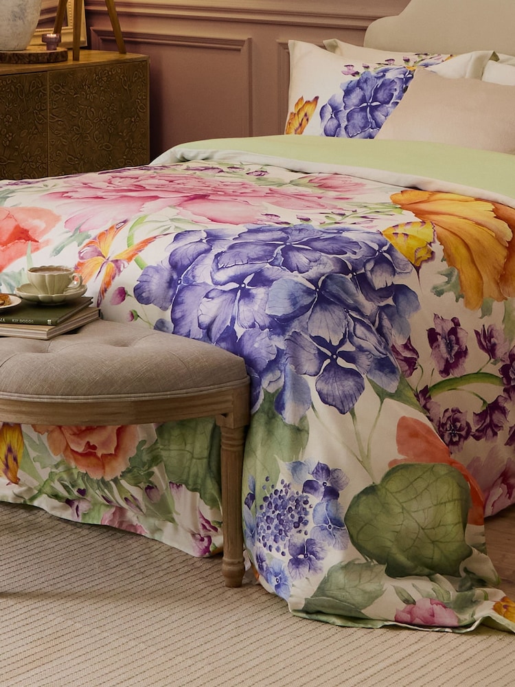 Voyage Maison Multicolour Idalia Oxford Edge Duvet Set - Image 5 of 6