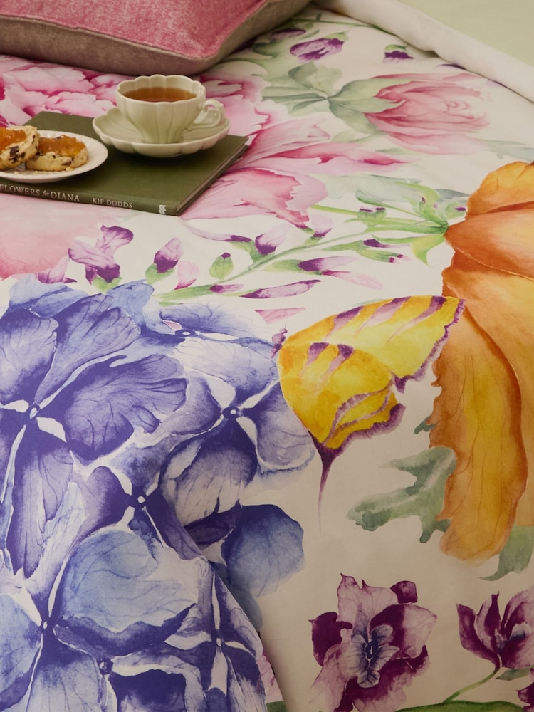 Voyage Maison Multicolour Idalia Oxford Edge Duvet Set - Image 6 of 6