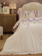 Voyage Maison Purple Mariposa Oxford Edge Duvet Set - Image 3 of 6