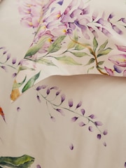 Voyage Maison Purple Mariposa Oxford Edge Duvet Set - Image 6 of 6